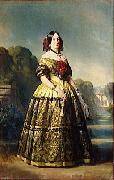 Franz Xaver Winterhalter Maria Luisa de Borbon oil on canvas